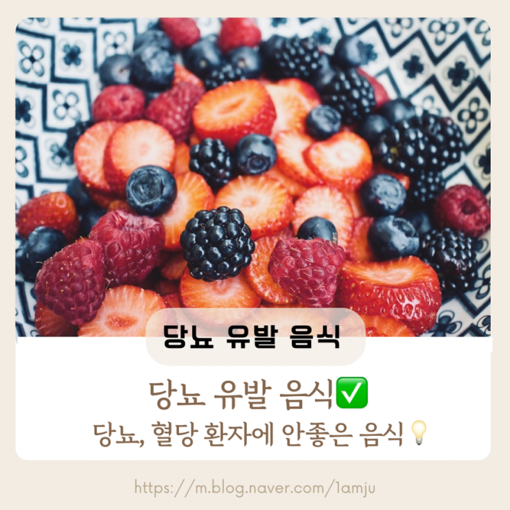  당뇨유발음식 당뇨,혈당 환자에 안좋은 음식