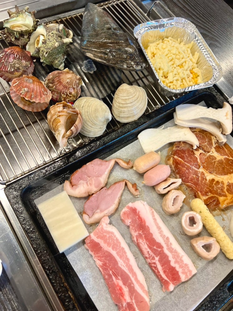  수원 조개구이 맛집 : 고기랑 조개를 시간제한 없이 무한으로 먹을 수 있는 수원조개창고