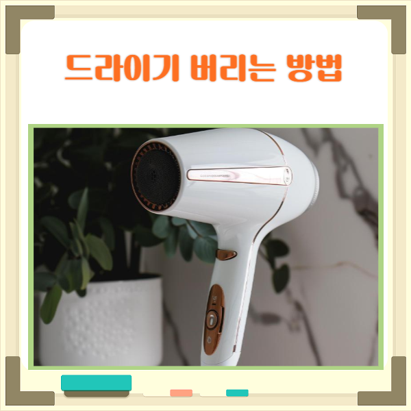 헤어 드라이기 버리기 무료로 쉽게 처리하세요! 헤어 드라이기 버리기 무료로 쉽게 처리하세요!