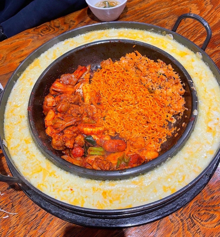  해운대 유가네닭갈비 장산점 치즈퐁닭