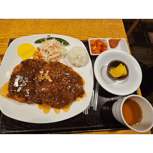  [내돈내산] 암사역 맛집 한국식 왕 돈까스 1980 방문 후기!!