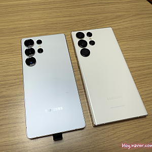삼성전자 갤럭시S25 울트라 티타늄 화이트실버 자급제 개봉기 / 갤럭시S23 울트라와 비교샷