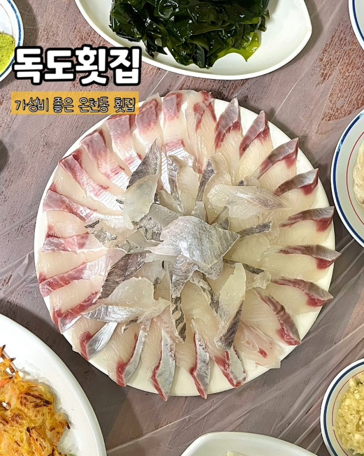  부산 온천장횟집 독도횟집 가성비좋은 허심청 근처 온천동맛집