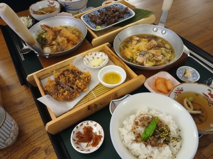  [창원/가로수길] 모테나시에서 가성비 돈부리 정식 내돈내산 후기