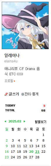 블로그 초기화 된지 하루가 지나서야 총방문자수 초기화