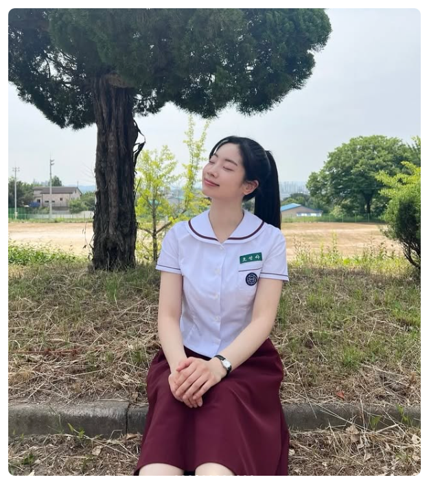 TWICE's Dahyun Debuts in School Uniform Film 'You Are the Apple of My Eye'