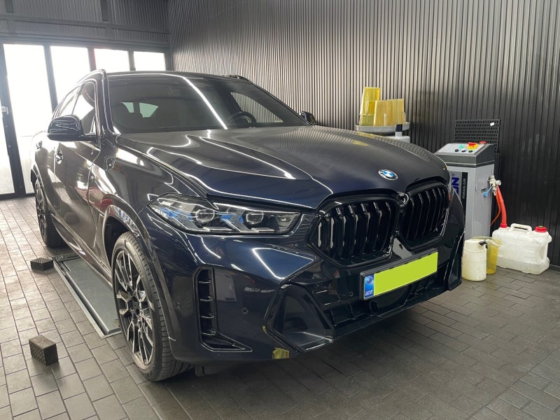 수입차 전문 정비 BMW X6 40i M Sport 엔진오일, 앞, 뒤 디퍼런셜 오일 교체