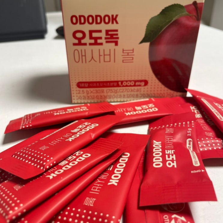  맛있는 애사비 크런치 비타바이트 오도독 애사비볼