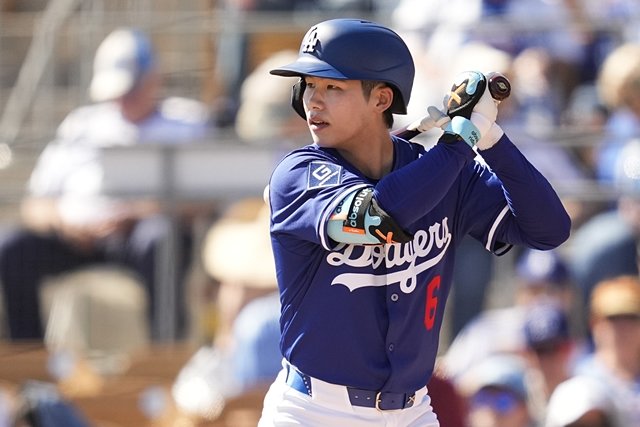 다저스 <b>김혜성</b>, <b>MLB</b> 시범<b>경기</b> 선발 출전
