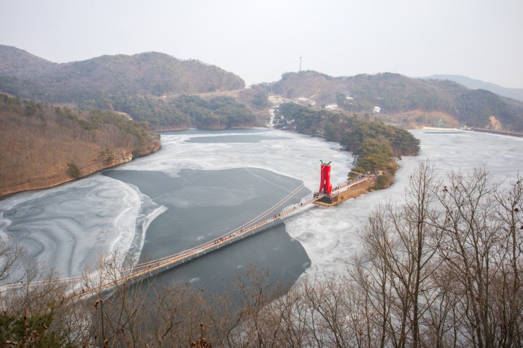 청양 가볼만한곳 천장호 출렁다리 시간 주차장