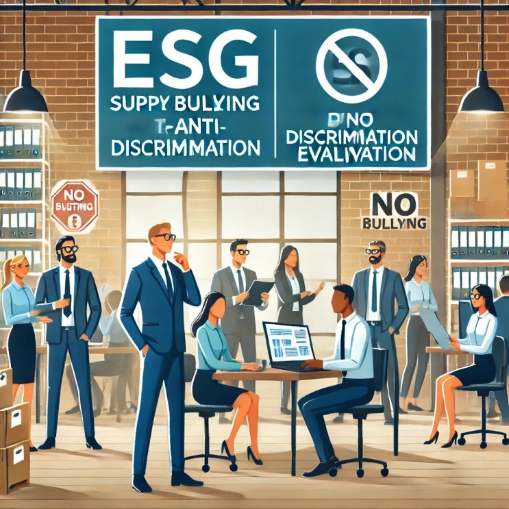  [ESG] ESG 공급망 평가 대응 방법 (SK케미칼 공급망ESG 관리정책서를 중심으로) _직장 내 괴롭힘 및 차별금지