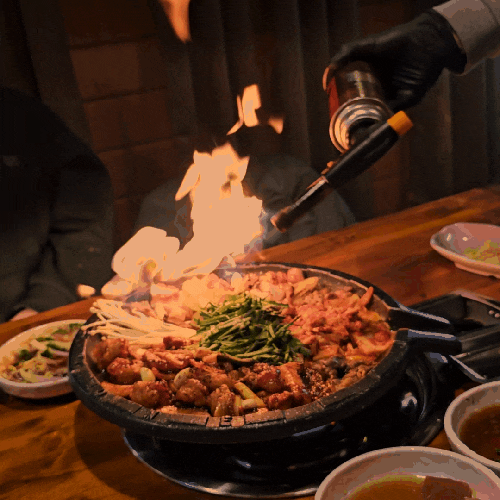  대창인생, 부산시청찐맛집! 양대창모둠구이와 한우곱창전골