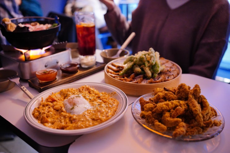  [홍대 맛집] 삐딱 연남점 - 리조또, 닭껍질 튀김, 나베