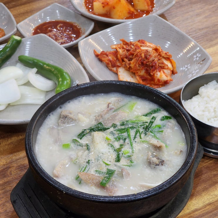  줄 서서 먹는 용인중앙시장 맛집 옛날경성순대국 본점 주차