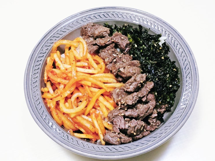  소고기볶음 초간단 비빔밥 레시피