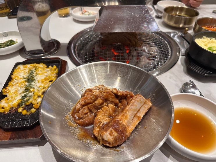  성성동맛집 서다원 돼지갈비 갈비살 셀프바 떡볶이 맛집