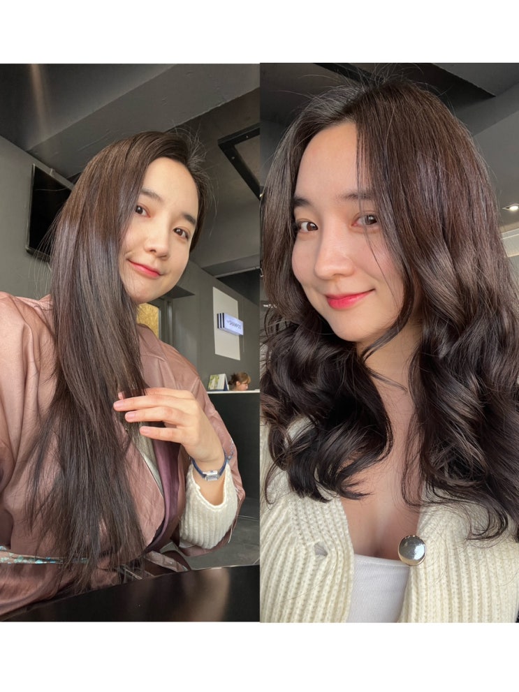  더샴푸 성서계대점 여자 긴머리잘하는집 추천 레이어드펌으로 글레이스느낌 펌!