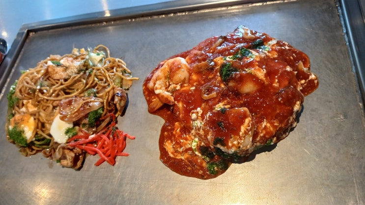  [우와 명동점]명동 오꼬노미야끼, 야끼소바 맛집-솔직후기