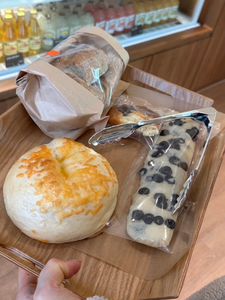  수완지구 빵천국 베이글 맛있는 브레드누아젯 내돈내산