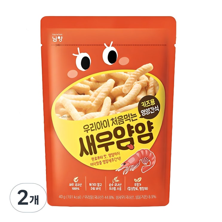  남양 우리아이 처음먹는 새우얌얌 40g