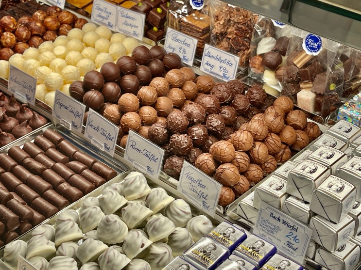  잘츠부르크 여행 초콜릿 맛집 원조 모차르트 오리지널 초콜릿 카페 퓌르스트(Furst)