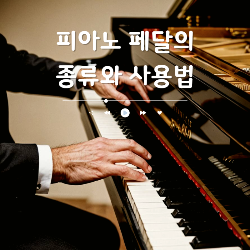피아노 페달의 종류 | 피아노 페달 잘 치는법｜부평피아노학원