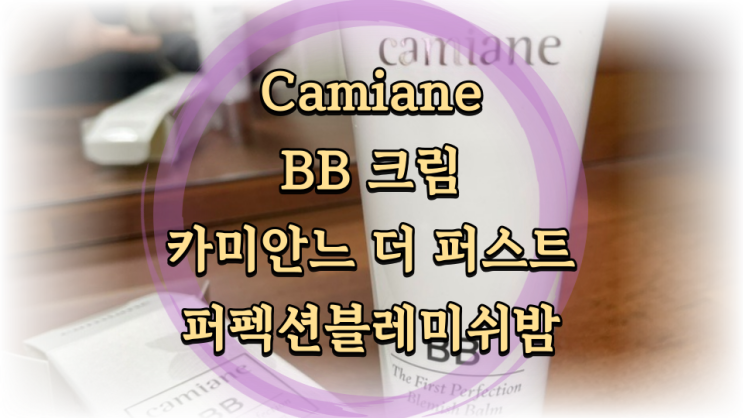  카미안느 BB크림 전후 실감 비교 40대 남자 피부관리