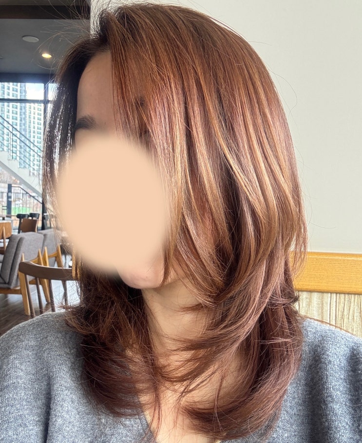  광주 신가동 미용실 살롱드위드 밀크티브라운 염색 솔직후기