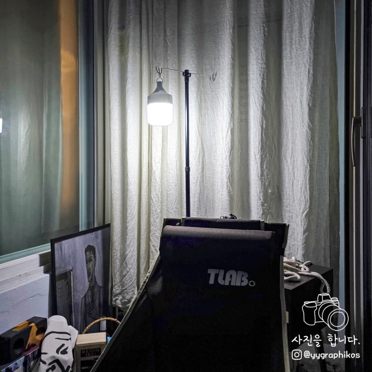  [캠핑용품] 방수 캠핑 랜턴 - (주)컴스마트 10W 고리형 LED 램프 캠핑램프