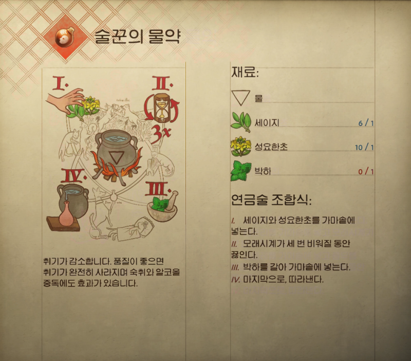 킹덤컴2 연금술 물약 레시피 제조법 모두 모음 : 네이버 블로그