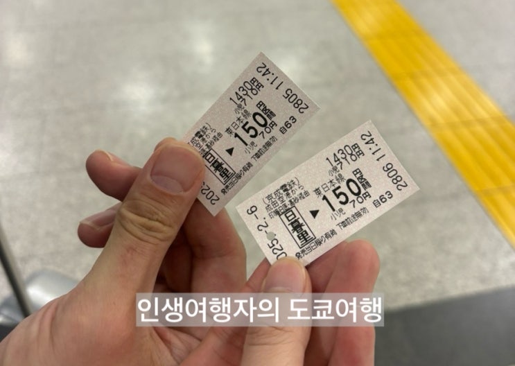 [일본 도쿄] 나리타공항에서 우에노역 가는 법 스카이라이너 공항리무진버스 게이세이나리타 스카이 엑세스 도쿄지하철티켓