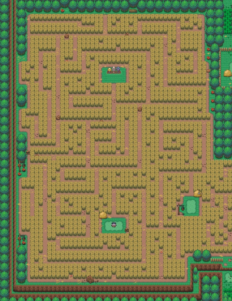 포켓몬스터 인피니티 - 에고외전 (11) 건초들판길 미로 : 네이버 블로그