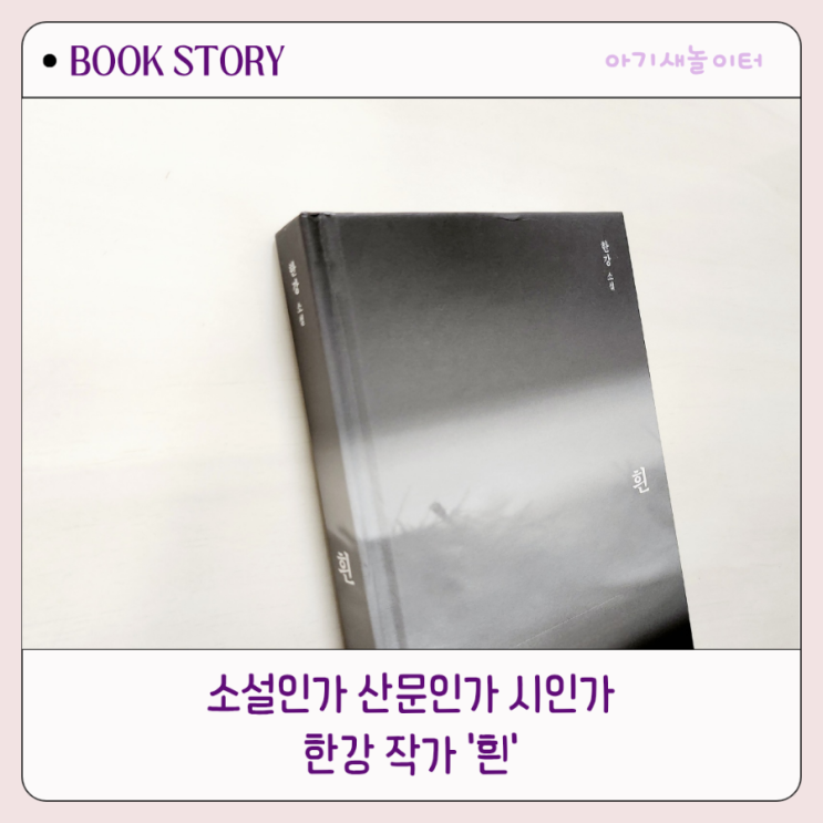  노벨문학상 수상 한강작가 소설 흰