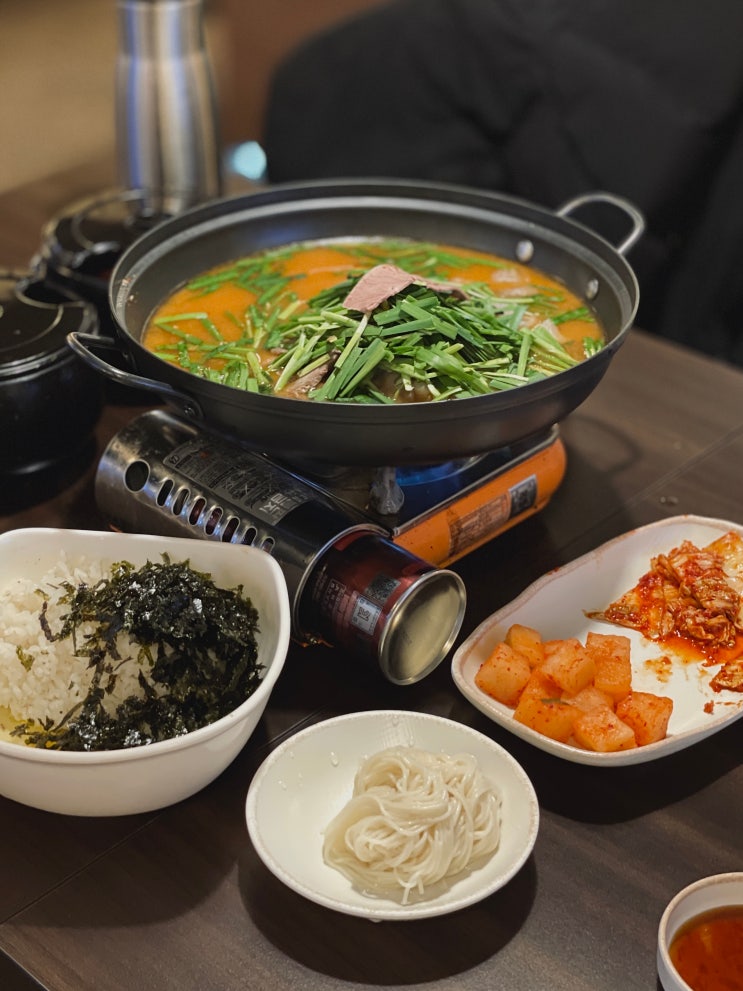  매봉, 스지 된장 전골 점심 맛집 | 스지옥