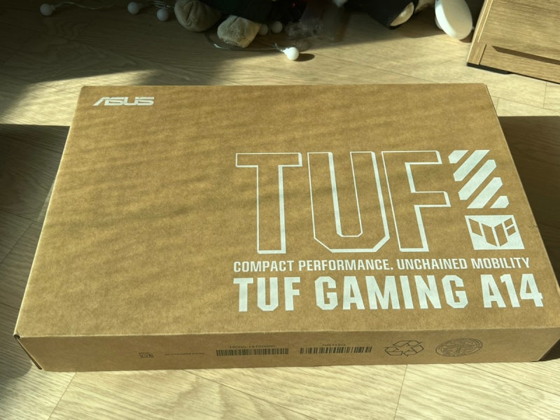 에이수스 게이밍노트북 asus tuf a14 리뷰 및 간단히 윈도우11 설치하는법