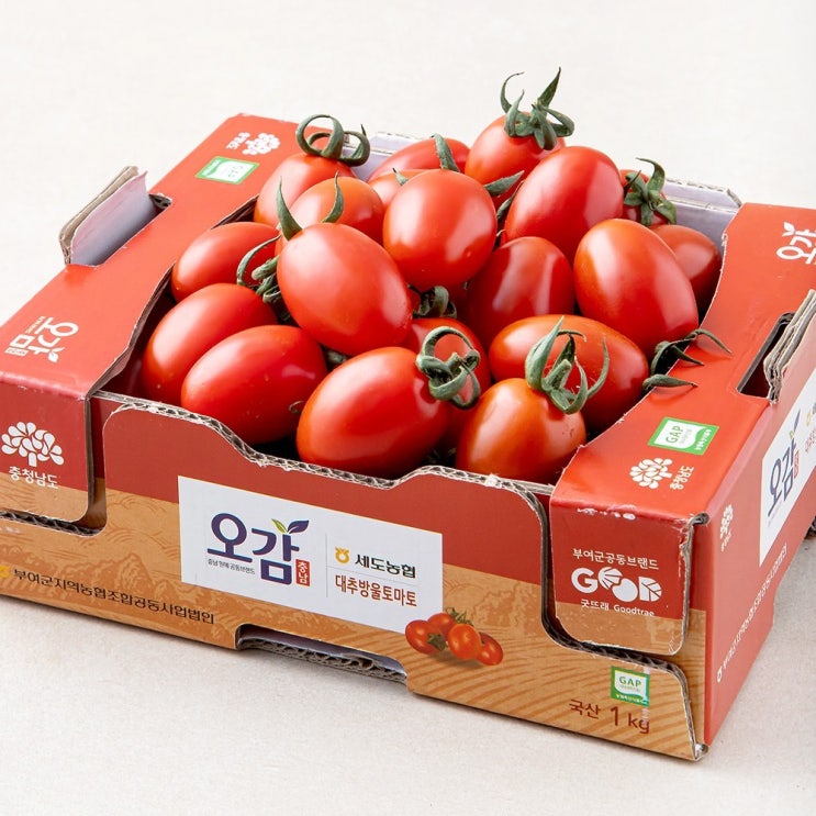  세도농협 GAP 인증 대추방울토마토, 1kg, 1박스