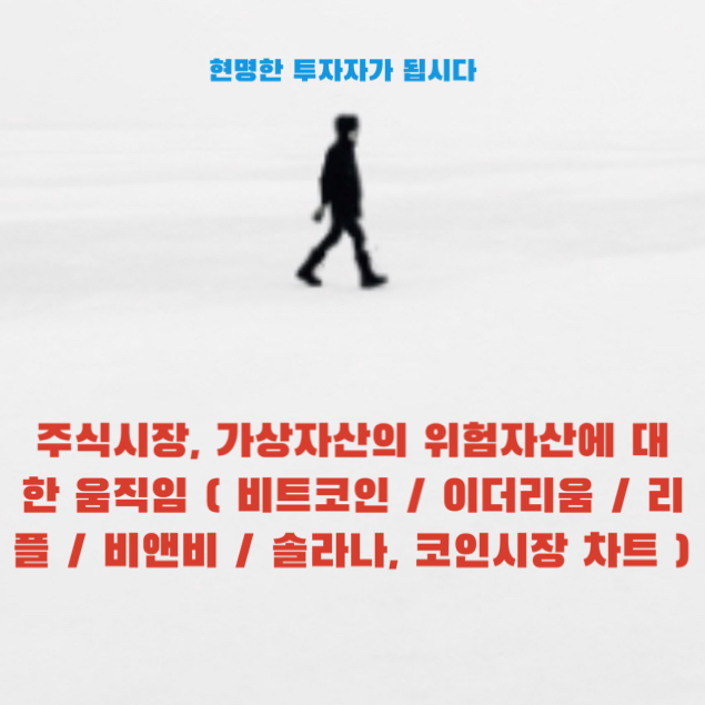 주식시장, <b>가상자산</b>의... 리플 / 비앤비 / <b>솔라나</b>, 코인시장 차트 )