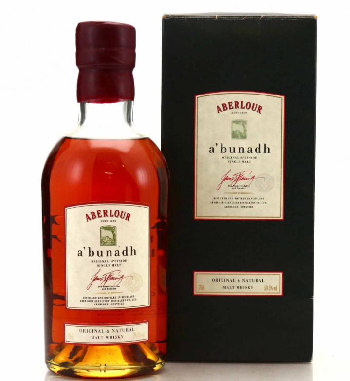  아벨라워 아부나흐 배치 정리(Aberlour A'bunadh)