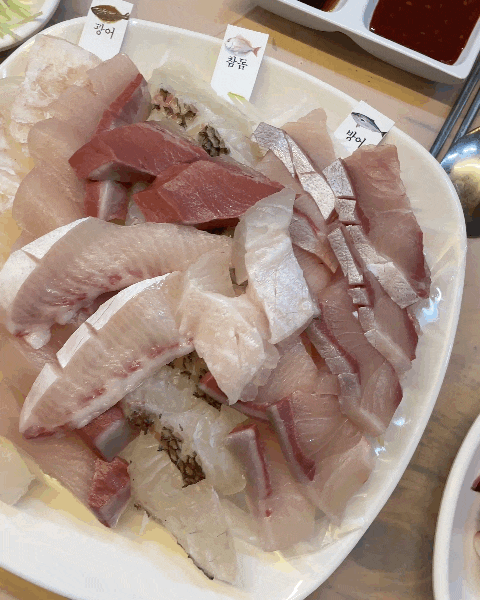  가락시장 횟집 수동상회, 대방어와 광어 참돔 배 터지는 코스요리 맛집