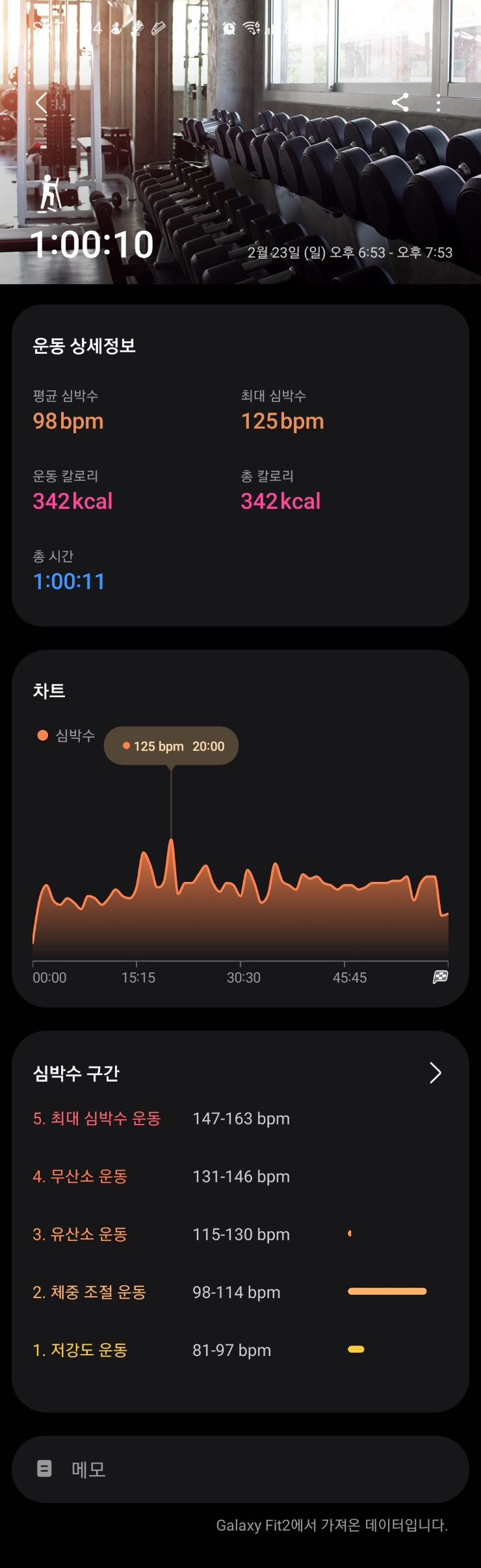  [스텝퍼] 2/23일(일)_근력운동(홈트)