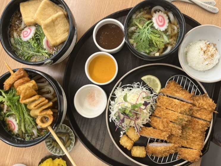  어은동 맛집 자가제면 우동과 돈가스로 든든하게! 어은동 제면소의 하루 아이와 방문 후기