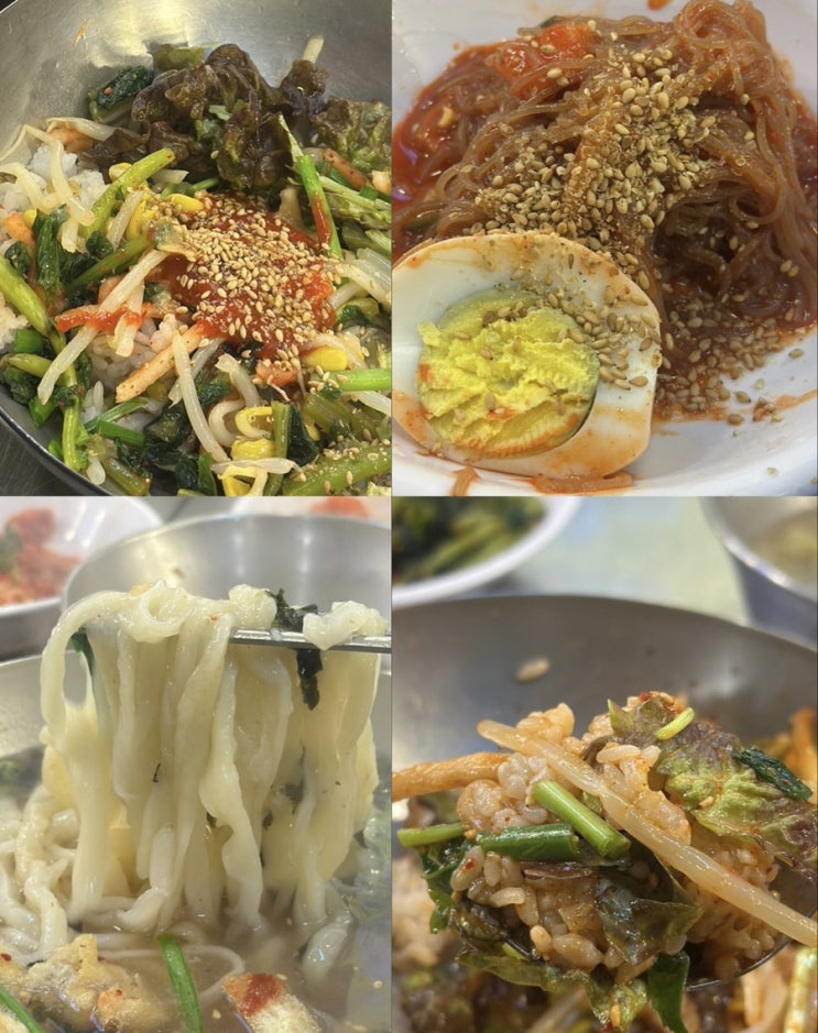  남대문 시장 칼국수 보리밥 비빔냉면 쯔양 맛집 칼국수골목 남해식당 위치