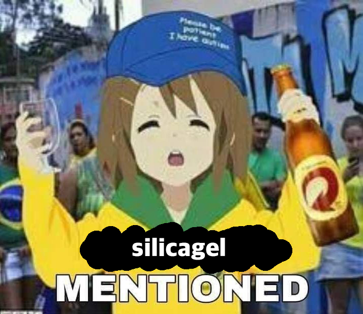  SILICAGEL MENTIONED ️