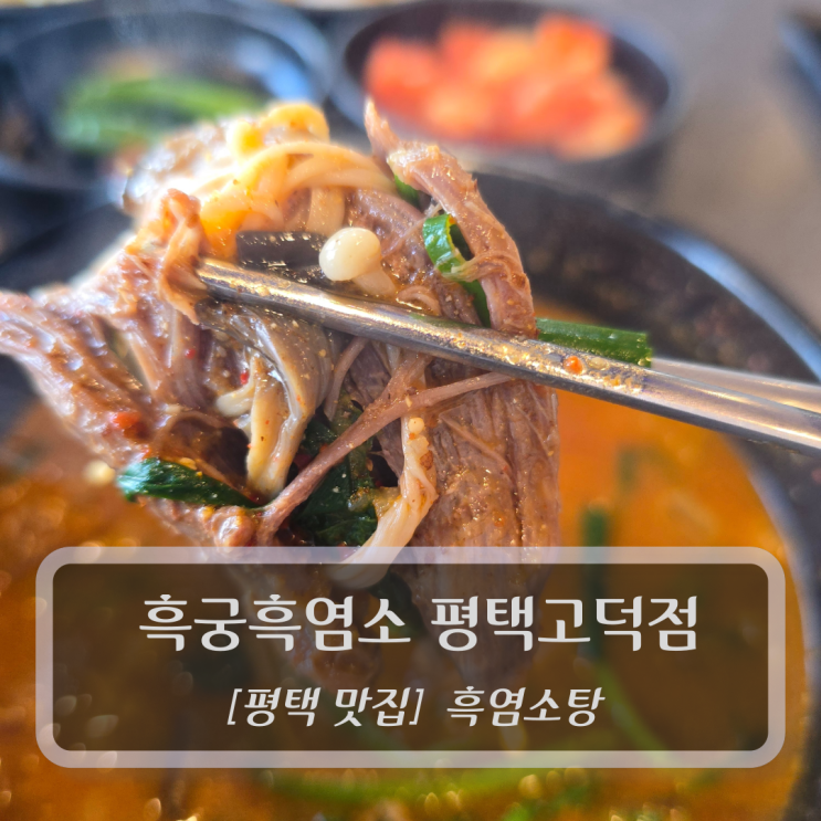  평택 맛집 :: 흑궁흑염소 평택고덕점 -평택고덕흑염소탕전골진액