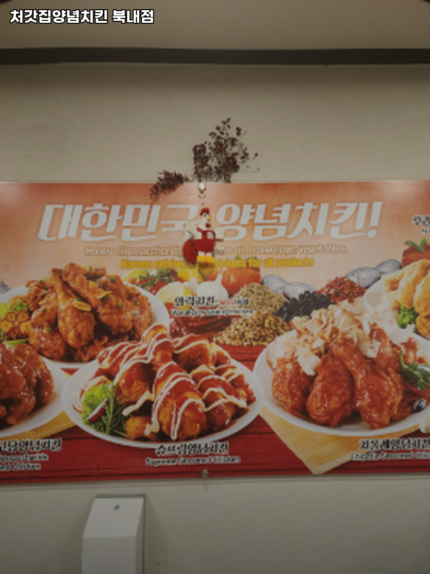처갓집양념치킨 북내점 사진 1