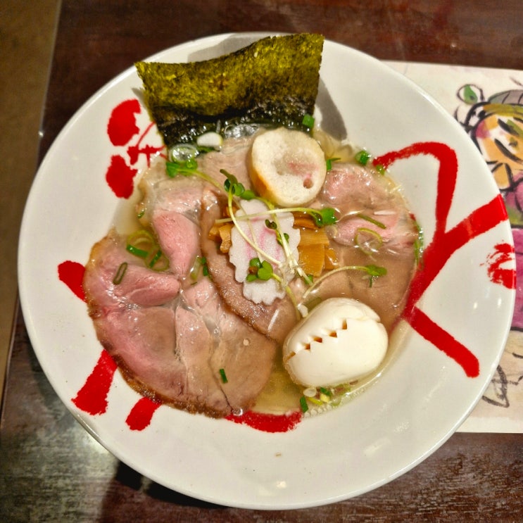 일본 홋카이도 하코다테 시오라멘 맛집 아지사이 라멘