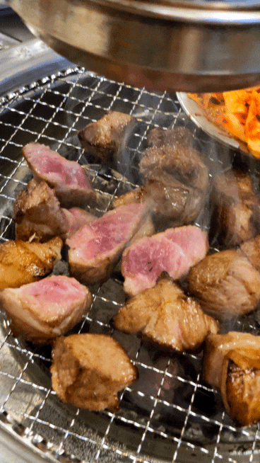  신중동역 맛집 블루리본 부천 단체 회식 산촌숯불정