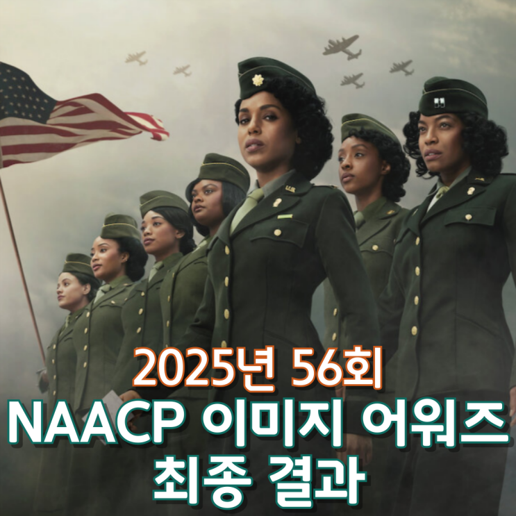  2025년 56회 NAACP 이미지 어워즈 영화 부문 최종 결과