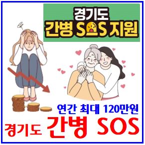  25년 경기도 간병비 지원 (ft. SOS 프로젝트) : 긴급복지사업, 사실확인서, 행정복지센터, 신청방법, 지급금액, 대상, 내용, 신청기간, 중복