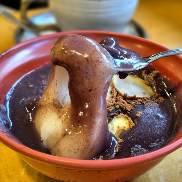  삼청동 디저트 맛집 감기도 뚝 떨어지는 단팥죽 서울서둘째로잘하는집